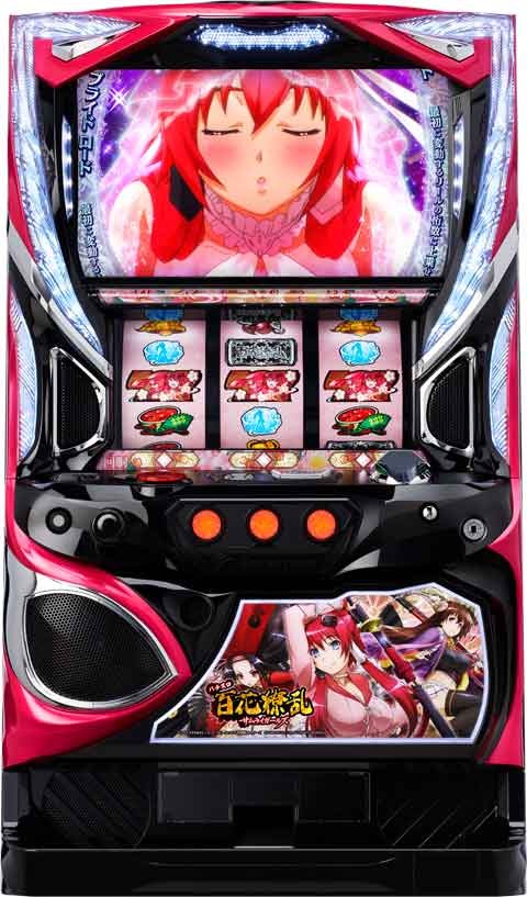 パチスロ　百花繚乱　サムライガールズ