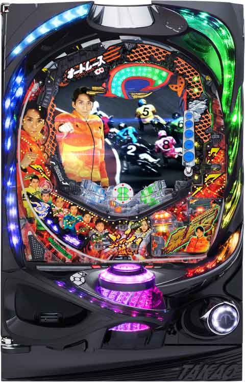 パチンコＣＲオートレース?スピードスター★森　且行！?１８９Ｖｅｒ．